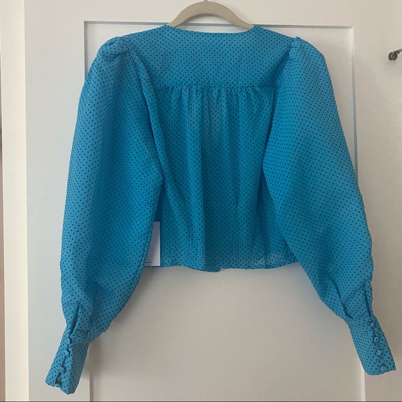 LPA Salma Top - Cerulean Blue - Small - Picture 8 of 14